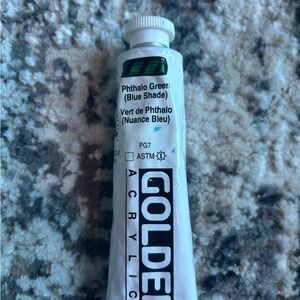 Acrylic Phthalo Green Paint